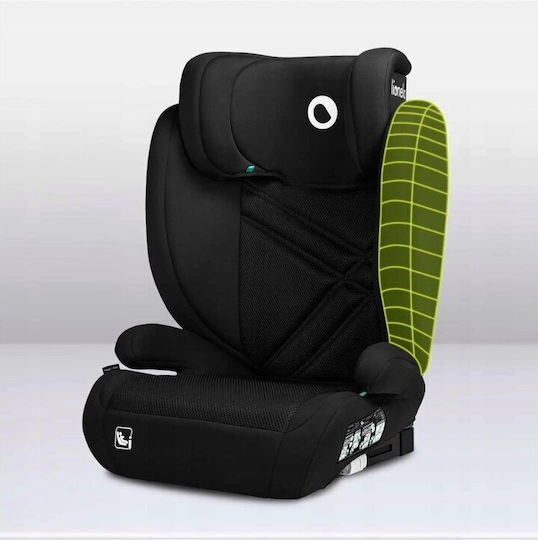 Lionelo Hugo Baby Car Seat High-back Booster i-Size with Isofix Black Carbon 15-36 kg