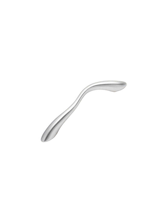 Malle Handle Furniture made of Metallic Nickel Matte 64mm (Center Distance 64mm) 37245 1pcs