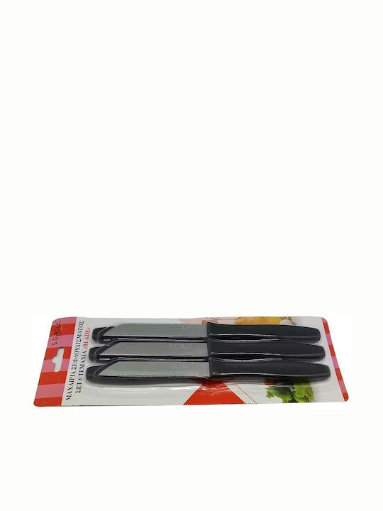 Sidirela Peeling Knives of Stainless Steel 9cm E-3799 6pcs