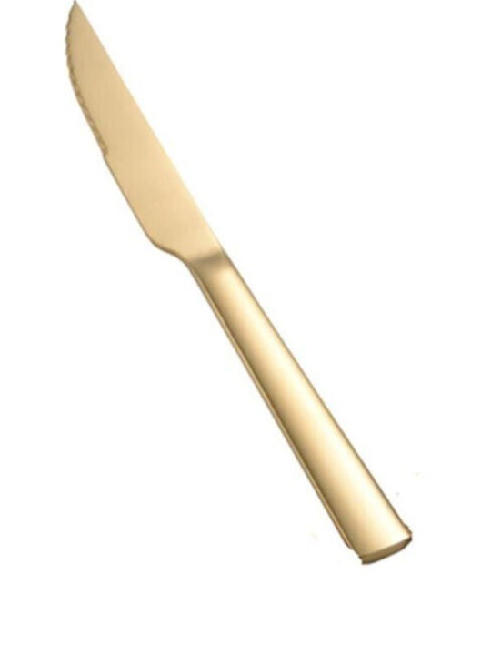 Dinox Porto Steak Knife of Stainless Steel Gold 03328