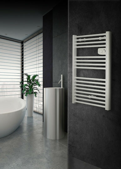 Tonon Dry Analogue Electric Towel Rail 500W 78x55cm White