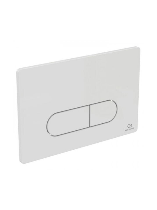 Ideal Standard Tesi II Aquablade Wall-Mounted Toilet and Flush White