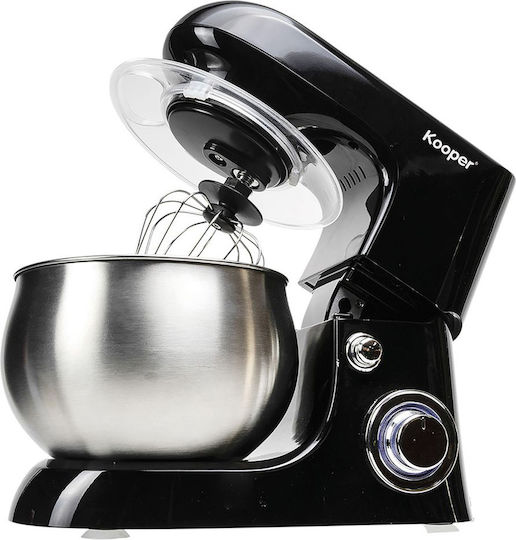 Kooper Atena Planetary 5905680 Mixează 1300W cu Vas din Oțel Inoxidabil 5lt
