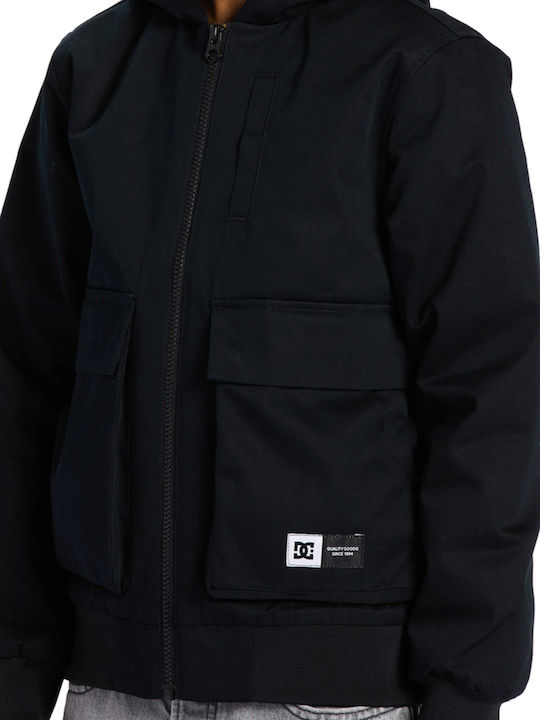 Kids' Casual Jacket with Hood Black (KVJ0/BLACK) Escalate
