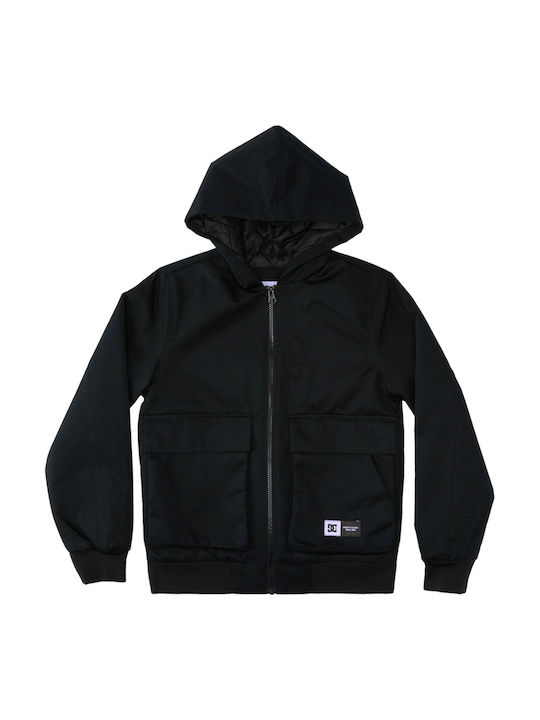 Kids' Casual Jacket with Hood Black (KVJ0/BLACK) Escalate