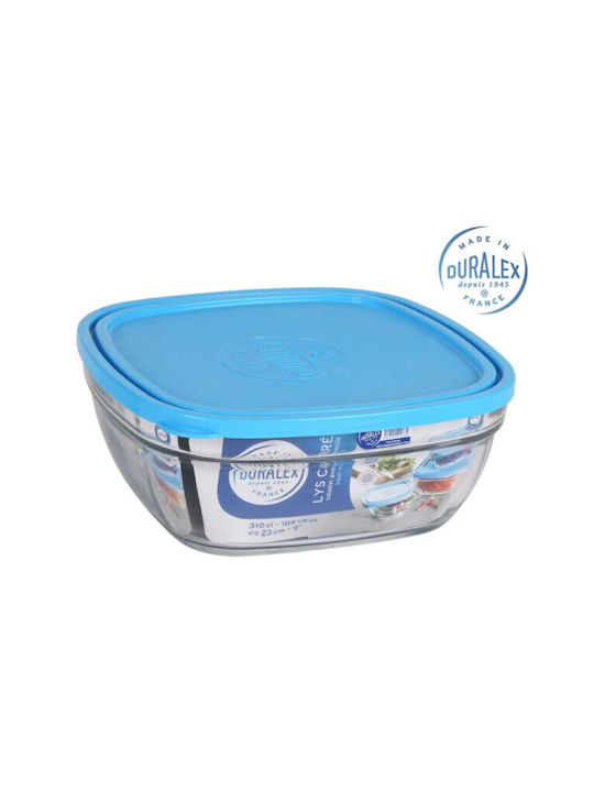 Duralex Cutie pentru Mâncare Sticlă Albastru 3000ml 1buc