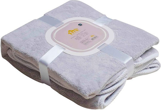 TnS Handtuch-Set 3 Stück Grau Gewicht 280gr/m²