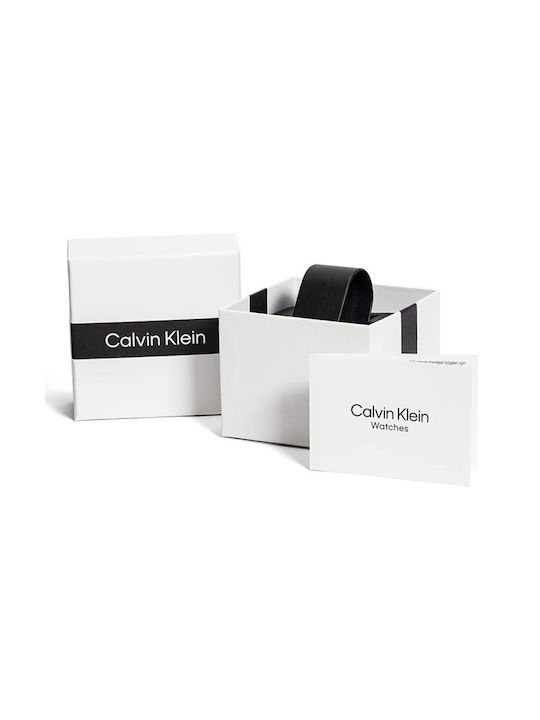 Calvin Klein Watch with Pink Gold Metal Bracelet