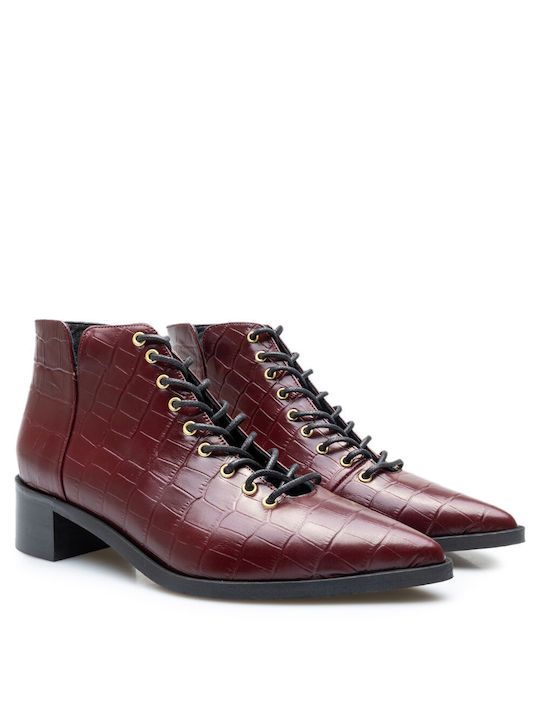 Labrini Ghete dama Burgundy