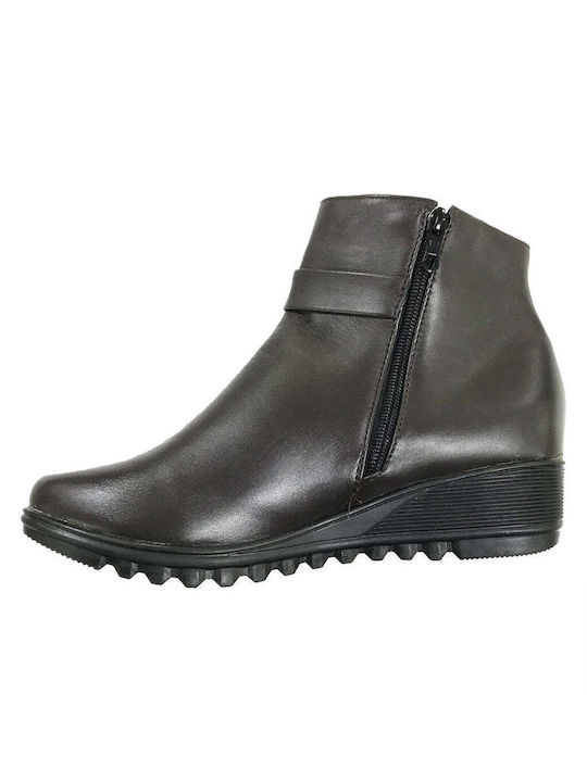 Stiefeletten Damen Braun