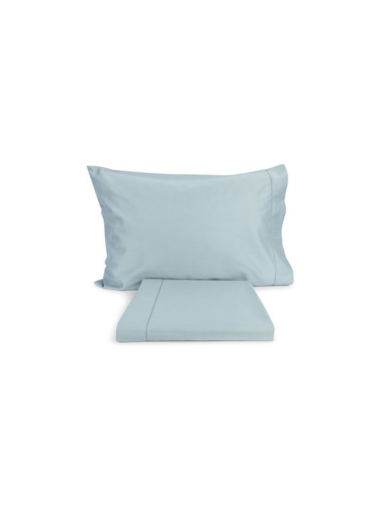 Mc Decor Σετ Σεντόνια Υπέρδιπλα 240x270εκ. Πετρόλ (4τμχ)