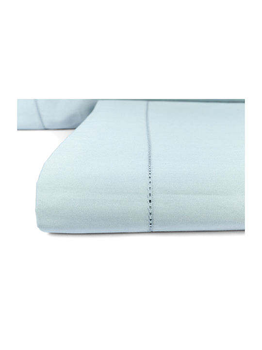 Mc Decor Σετ Σεντόνια Υπέρδιπλα 240x270εκ. Πετρόλ (4τμχ)