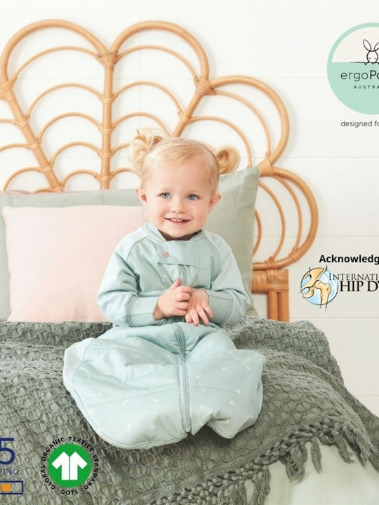 Ergo Pouch Χειμερινός Υπνόσακος με Πόδια Sleep Suit 2.5 tog Sage