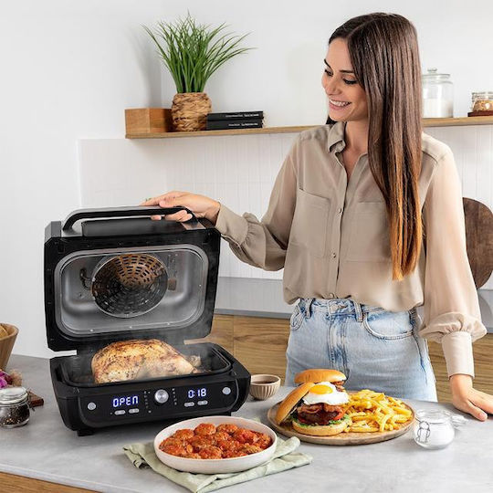 Cecotec Cecofry Firedome 8000 Pro Πολυμάγειρας 1700W με Χωρητικότητα 8lt Μαύρος