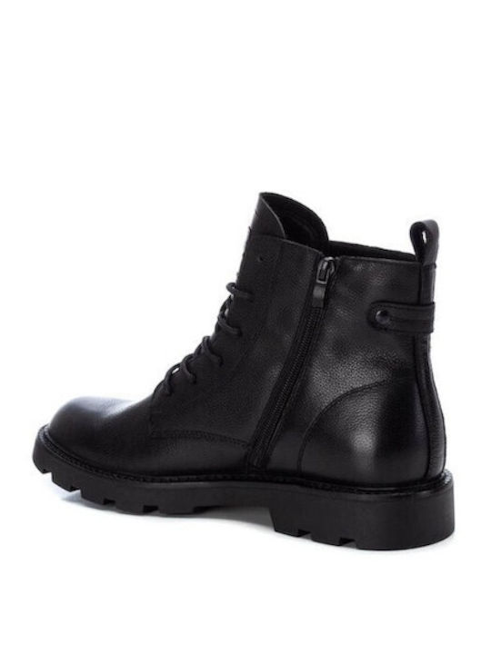 Carmela Footwear Leather Black Boots