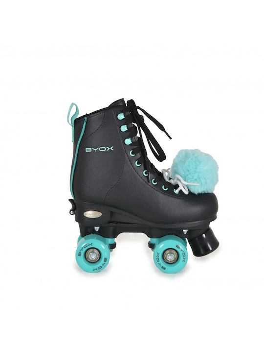 Byox Escape Adult/Kids Quad Rollers Black