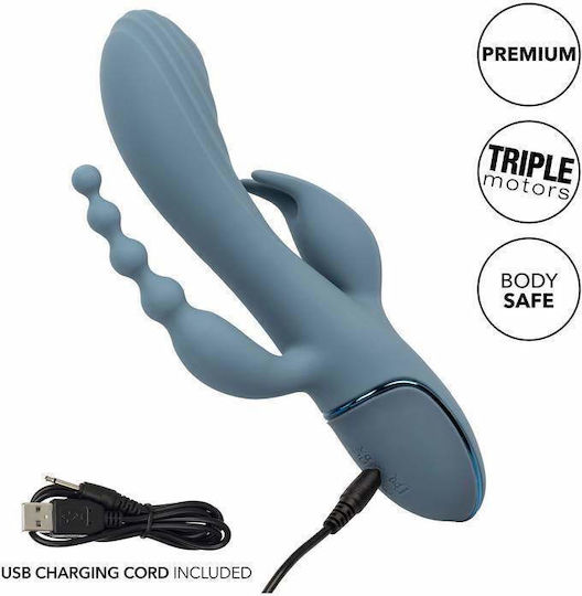 Calexotics Rechargeable Vibrator Rabbit Gray