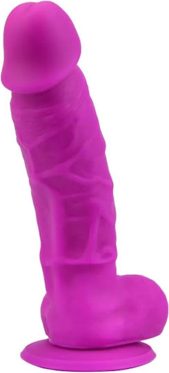 STD Dildo Μωβ 17cm