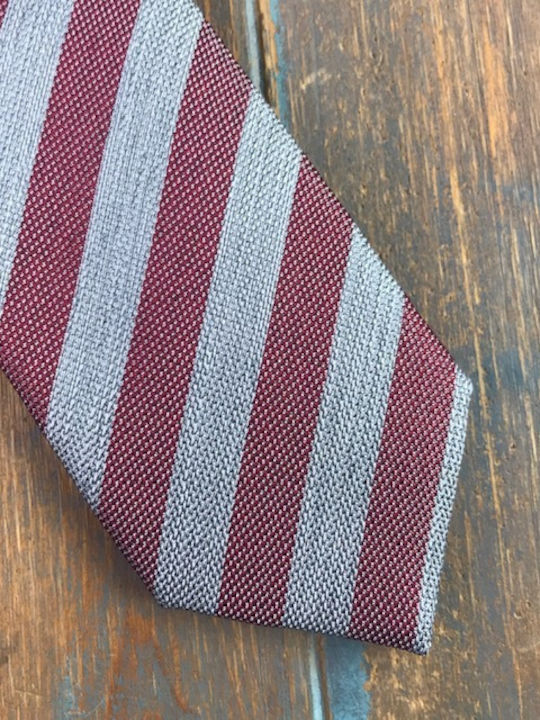 Octopus Men's Tie Silk Printed in Gray Color