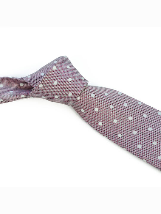 Octopus Men's Tie Silk Printed in Pink Color