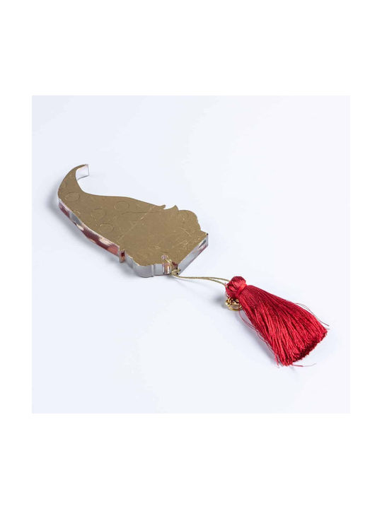 Cuoro de birou Amulet Auriu din Plexiglas 1buc