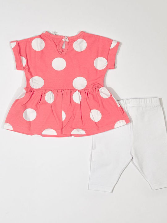 Kinder-Set mit Leggings Sommer 2Stück White