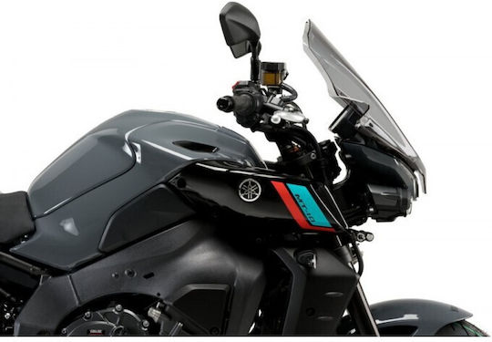 Puig Generation Touring Motorcycle Windshield & Windscreen Tinted Visor for Yamaha MT-10 21362N