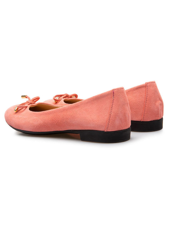 Labrini Damen Ballerinas in Rosa Farbe