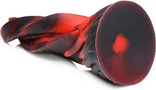 Hell Kiss Twisted Tongues Dildo Mit Saugnapf Rot