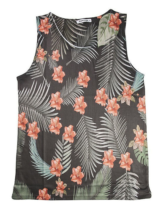 V-store Men's Sleeveless Blouse Colorful