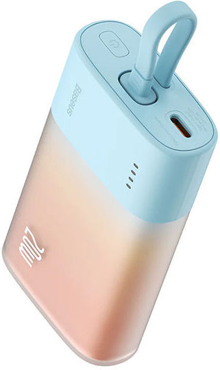 Baseus Popsicle (USB-C) Power Bank 5200mAh 20W με Θύρα USB-C Πορτοκαλί