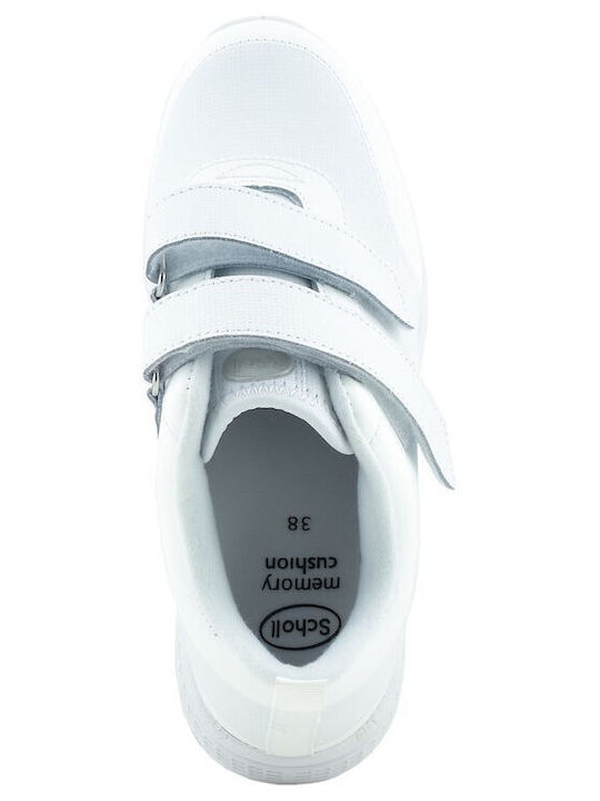 Scholl Plus Γυναικεία Sneakers Λευκά