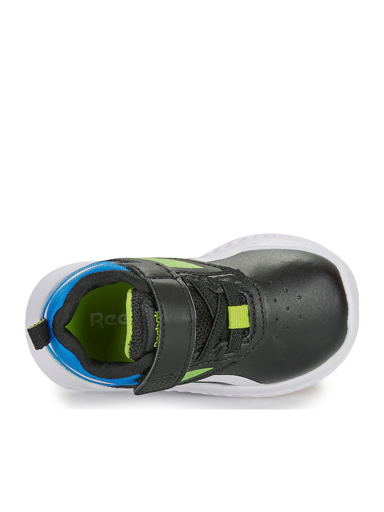Rush Läufer Rush Runner 5 Syn Alt Kinder Sportschuhe Laufen mit Bügel- und Schleifenverschluss Schwarz