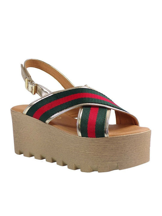 Women's Platform Shoes Green