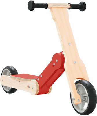 vidaXL Kids Scooter 2-Wheel with Seat Red