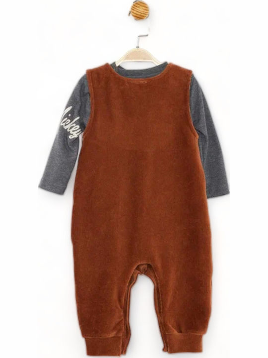 Cimpa Brown Baby Bodysuit