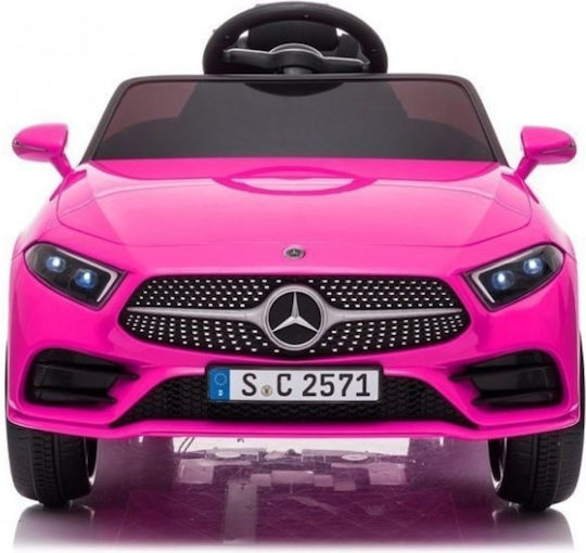 Kinder Auto Einsitzer mit Fernbedienung Lizensiert Mercedes Benz Cls350 12 Volt Rosa
