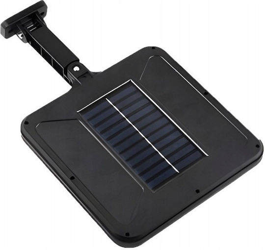Izoxis Straßen-Solarleuchte 8W Kaltweiß mit Bewegungssensor, Fotokontakt und Fernbedienung IP65 36.5cmx23cmx4.5cmcm