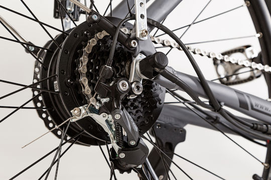 Orient Street 1.0 28" Gray Electric Trekking Bike