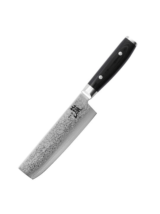 Yaxell Ran Messer Nakiri aus Damaststahl 16.5cm