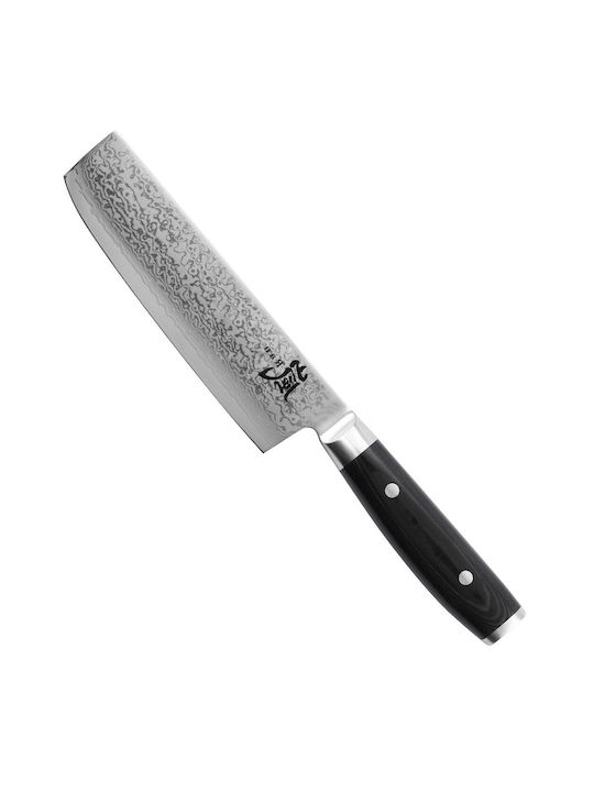 Yaxell Ran Messer Nakiri aus Damaststahl 16.5cm