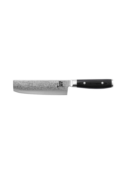 Yaxell Ran Messer Nakiri aus Damaststahl 16.5cm
