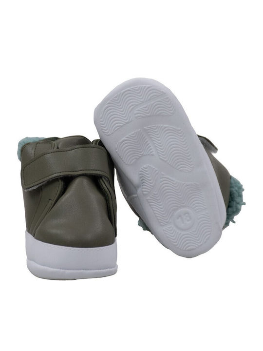 Funny Baby Baby Booties Khaki