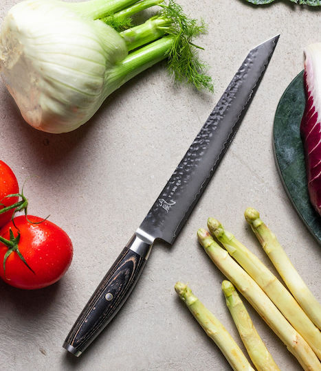 Yaxell Ketu Messer Fleisch aus rostfreiem Stahl 23cm