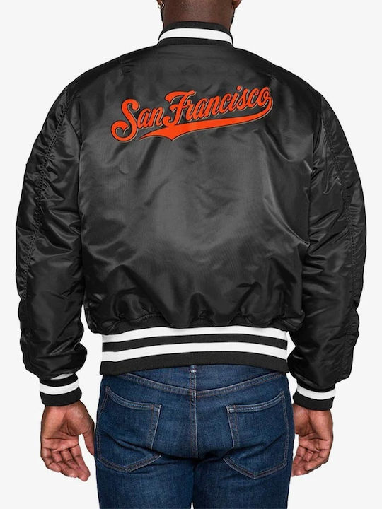 Χειμωνιάτικο Μπουφάν Bomber Black