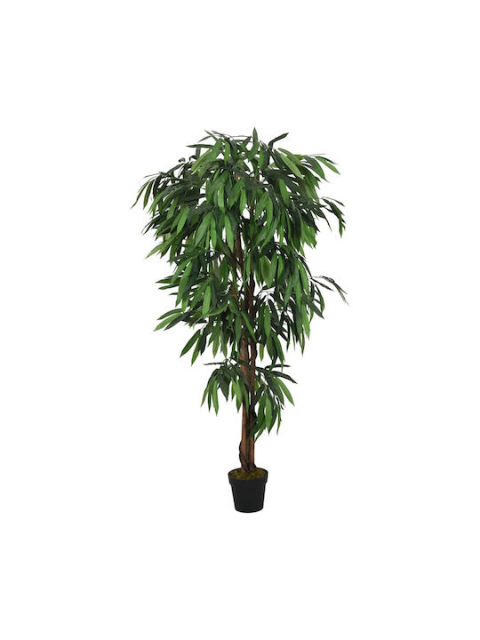 vidaXL Ramură Decorativă Artificială Green 200cm 1buc