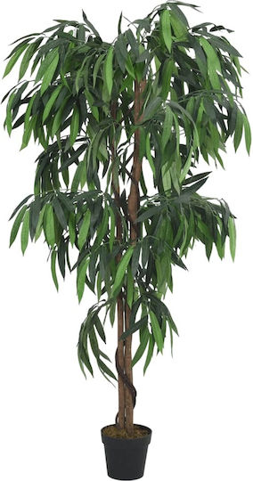 Изкуствено растение в саксия Green 180см vidaXL