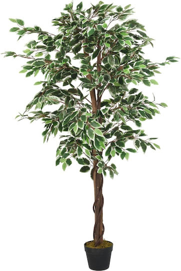 Arbore Artificial de Exterior Bambus Green 150cm vidaXL