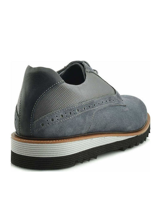 Men's Suede Casual Shoes Gray