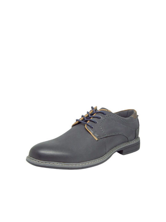 Gale Men's Leather Casual Shoes Blue